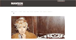 Desktop Screenshot of mawsonhairdressing.co.uk